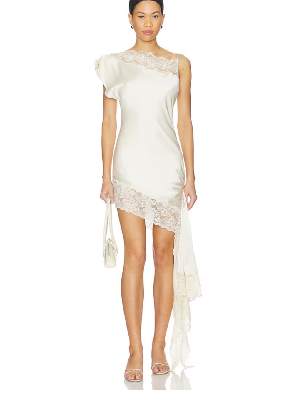 NWT Lovers and Friends Nataliya Mini Dress in Ivory Size XXS